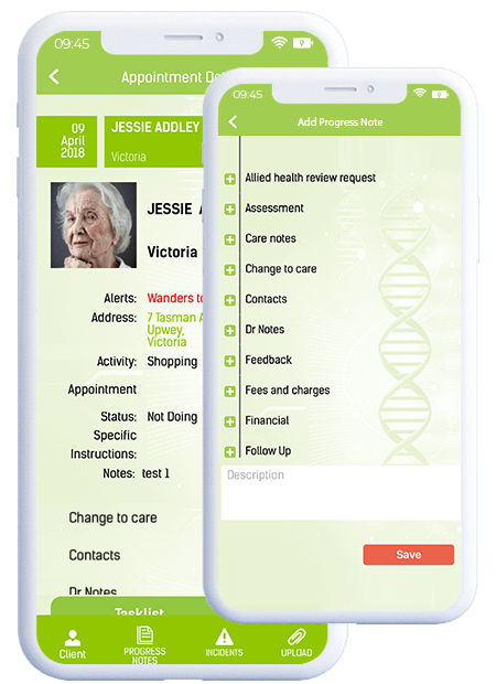 HomeCare Health Metric App