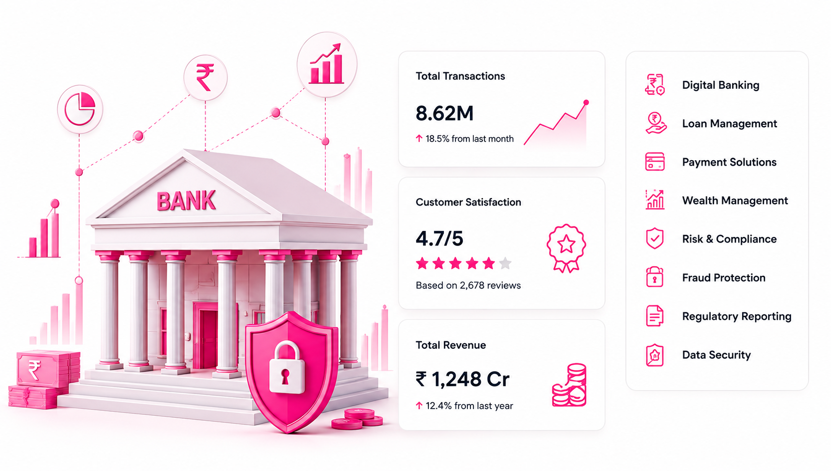 Financial services illustration